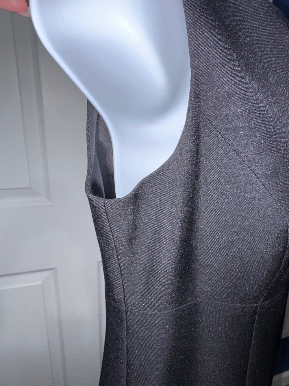 9&CO- Classic Black Sleeveless A-Line Dress Size 4 - Picture 7 of 16
